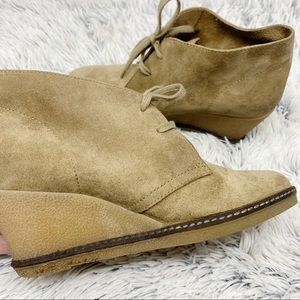 J. Crew McAllister Suede Laced Up Boots Sz. 7